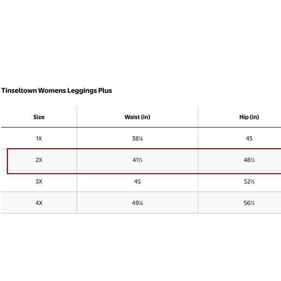 Tinseltown Women’s Trendy Vegan Faux Leather Pants Leggings Black Plus Size 2x - Picture 11 of 12